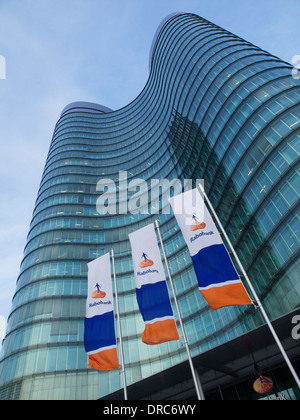 Die niederländische Rabobank-Hauptquartier in der Stadt Utrecht in den Niederlanden Stockfoto