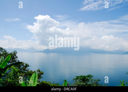 San Marcos La Laguna, Guatemala Stockfoto