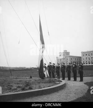 Französische Marineschule WWII Stockfoto