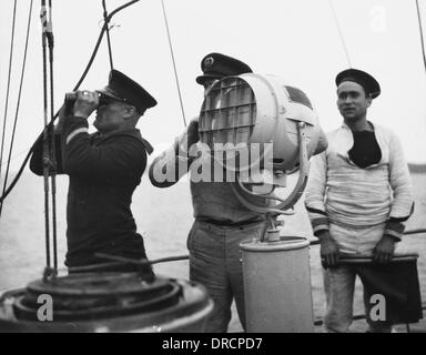 Französische Marineschule WWII Stockfoto