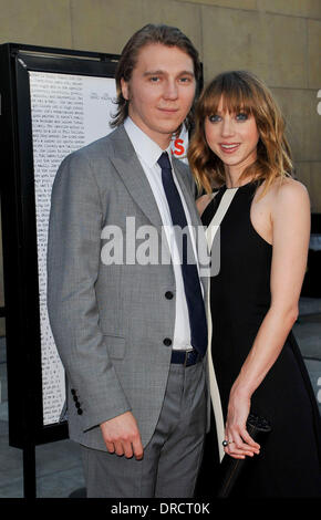 Paul Dano, Zoe Kazan The Los Angeles premiere von Ruby Sparks, gehalten an der Lloyd E. Rigler Theater Hollywood, California - 19.07.12 Stockfoto