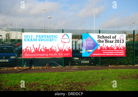 Bulwell Akademie, Nottingham, UK. Stockfoto