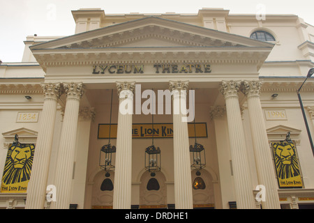 Lyceum Theatre London Lion King Stockfoto