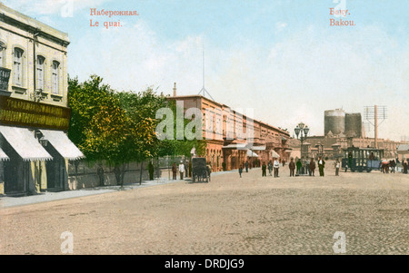 Baku - Aserbaidschan - Kai Stockfoto