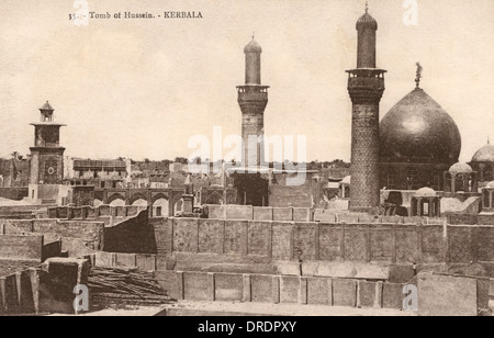 Schrein von Husayn ibn ' Ali - Karbala Stockfoto