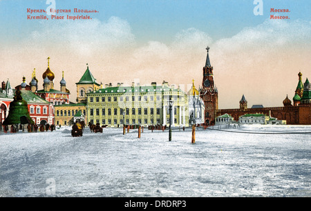 Schlossplatz, Kreml Komplex, Moskau, Russland Stockfoto