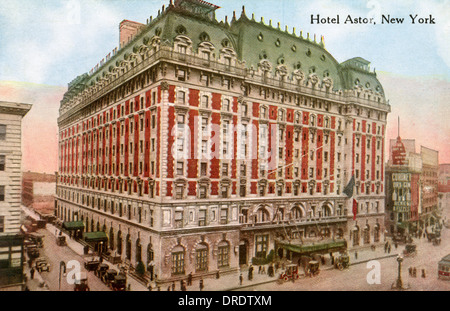 Hotel Astor, New York Stockfoto