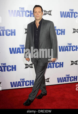 Vince Vaughn Los Angeles-premiere von "The Watch" The Grauman Chinese Theatre Hollywood, Kalifornien - 23.07.12 abgehaltenen Stockfoto