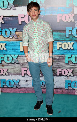 Kevin McHale Fox All-Star Party statt im Soho House - Ankünfte West Hollywood, Kalifornien - 23.07.12 Stockfoto