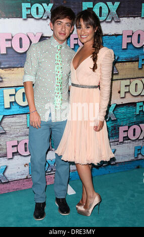 Kevin McHale und Lea Michele Fox All-Star Party statt im Soho House - Ankünfte West Hollywood, Kalifornien - 23.07.12 Stockfoto