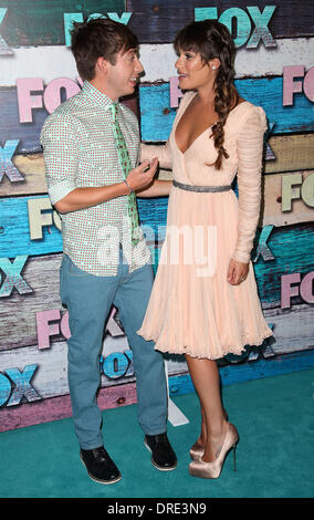 Kevin McHale und Lea Michele Fox All-Star Party statt im Soho House - Ankünfte West Hollywood, Kalifornien - 23.07.12 Stockfoto