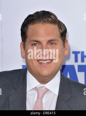 Jonah Hill Los Angeles-premiere von "The Watch" The Grauman Chinese Theatre Hollywood, Kalifornien - 23.07.12 abgehaltenen Stockfoto