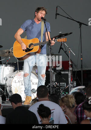 Canaan-Smith, die live während der "In Ihren Händen" tour im Cruzan Amphitheater West Palm Beach, Florida - 29.07.12 Stockfoto