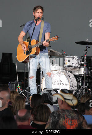 Canaan-Smith, die live während der "In Ihren Händen" tour im Cruzan Amphitheater West Palm Beach, Florida - 29.07.12 Stockfoto