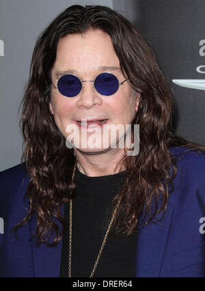 Ozzy Osbourne, Los Angeles Premiere von "Total Recall" bei Graumans Chinese Theatre Hollywood, Kalifornien - 01.08.12 Stockfoto