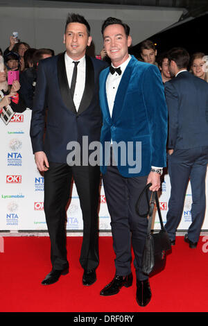 London, UK. 22. Januar 2014. Craig Revel Horwood ankommen für die National Television Awards 2014 (NTAs), in der O2 London. 22.01.2014 Kredit: Dpa picture-Alliance/Alamy Live News Stockfoto