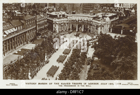 Großer Sieg März - 1919 Stockfoto