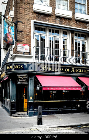 Der Marquess of Anglesey Pub in Covent Garden. Stockfoto