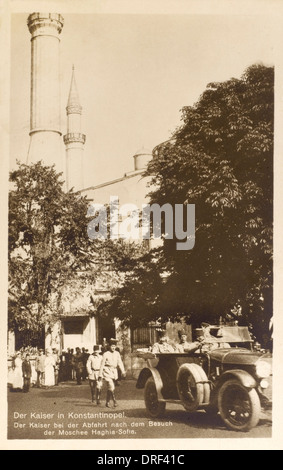 Kaiser Wilhelm II. in Konstantinopel (2/2) Stockfoto