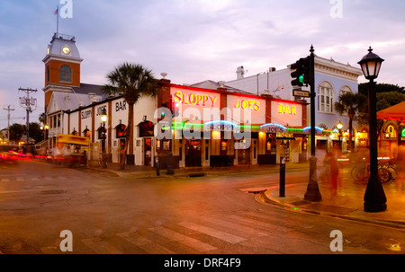 Sloppy Joes Bar, Duval Street, Key West, Florida, USA Stockfoto