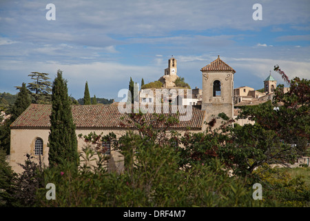 Lourmarin in Vaucluse Stockfoto