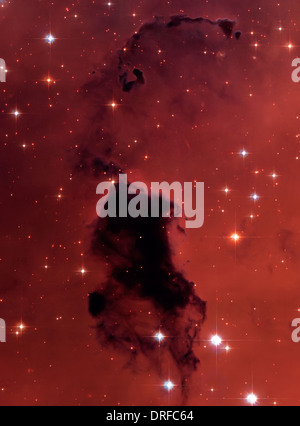 NASA/ESA Hubble Space Telescope Foto von Knoten aus Staub und Gas in unserer Milchstraße Stockfoto