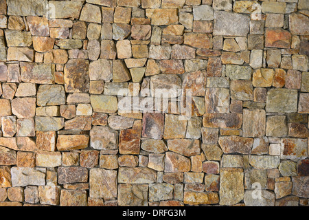 Steinmauer Stockfoto