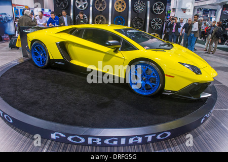 Sportwagen auf der SEMA Show in Las Vegas, Navada Stockfoto