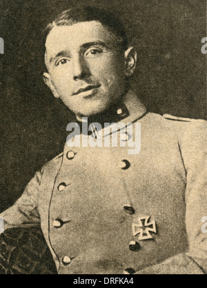 Oberleutnant Max Immelmann, deutsches Luft Ass Stockfoto