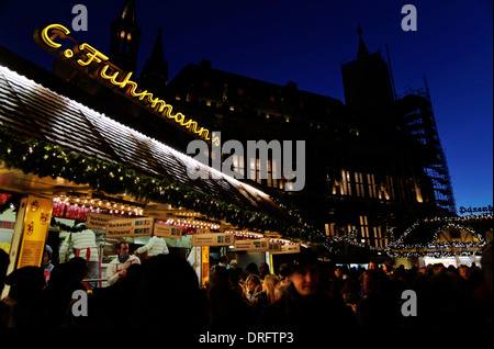 Aachener Weihnachtsmarkt Stockfoto