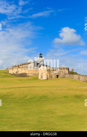 San Juan, Fort San Felipe del Morro, Puerto Rico Stockfoto