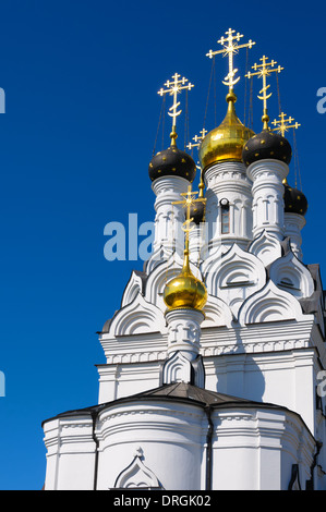 Kuppeln der orthodoxen Kirche Stockfoto