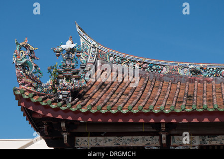 Khoo Kongsi chinesischen Clanhouse in Penang, Malaysia Stockfoto