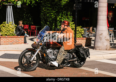 Thunder Bay Motorrad-Veranstaltung in Sarasota Florida Stockfoto