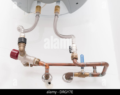 Elektrischer Wasserkocher in einem Haus-detail Stockfoto