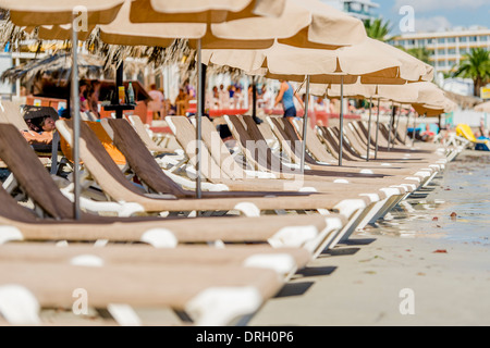 Platja d ' en Bossa, Ibiza, Spanien - Platja d ' en Bossa, Ibiza, Spanien Stockfoto