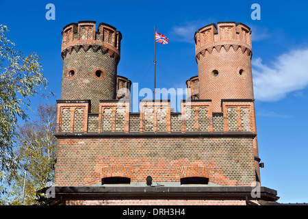 Friedrichsburg Gate - alte deutsche Festung in Königsberg. Kaliningrad (bis 1946 Königsberg), Russland Stockfoto