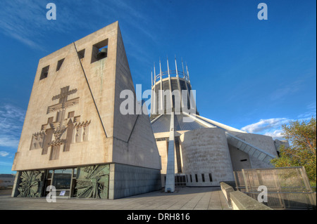 Liverpool katholische Kathedrale von Christus dem König, England UK Stockfoto