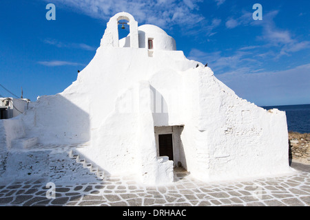 Paraportiani Kirche in Mykonos Griechenland Cyclades Stockfoto