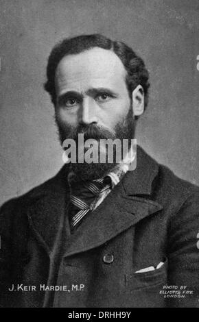 Porträt von James Keir Hardie Stockfoto