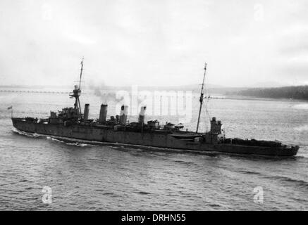 HMAS Sydney, britische Kreuzer, WW1 Stockfoto