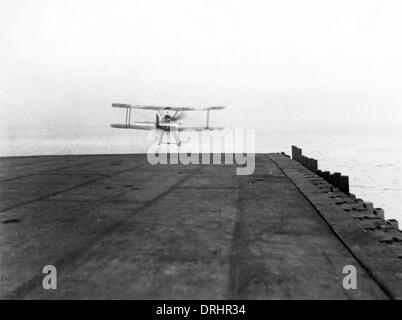 Sopwith Pup von HMS Furious, WW1 Stockfoto