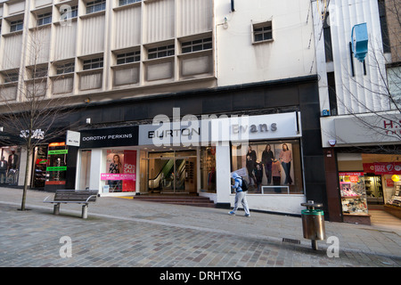 Bradford, West Yorkshire, England, Dorothy Perkins, Burton, Evans, Darley Street Stockfoto