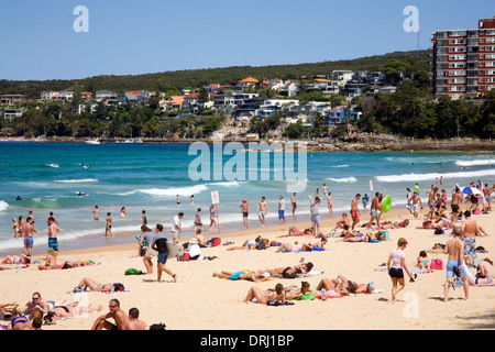 Manly Beach in Sydney, Australien Stockfoto