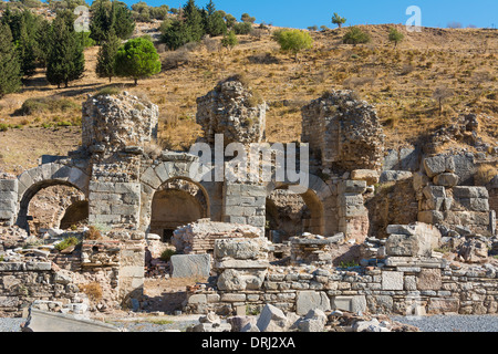 Ephesus antike griechische Ruinen in Anatolien Türkei Stockfoto