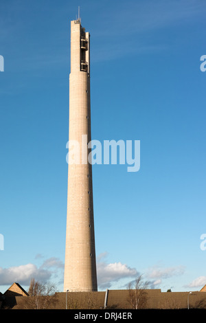 Nationalen Aufzug Turm, einzigartig im Vereinigten Königreich ist in der Stadt Northampton. Stockfoto