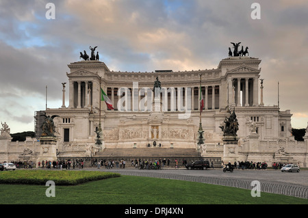 Nationales Denkmal, Victor Emmanuel II (Altare della Patria), Rom, Italien Stockfoto