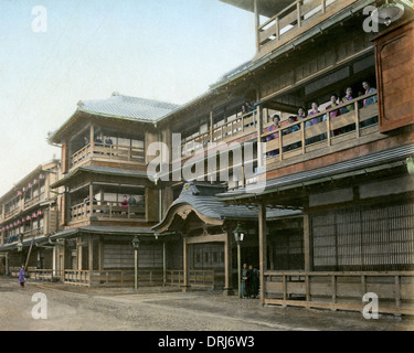 Bordell, Yoshiwara, Tokyo, Japan Stockfoto