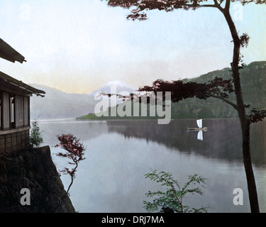 Mount Fuji Hakone-See, Japan Stockfoto