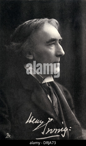 Sir Henry Irving Stockfoto
